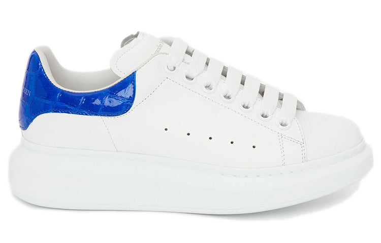 (WMNS) Alexander McQueen Oversized Sneaker 'White Ultramarine' 553770WIAF89407 #