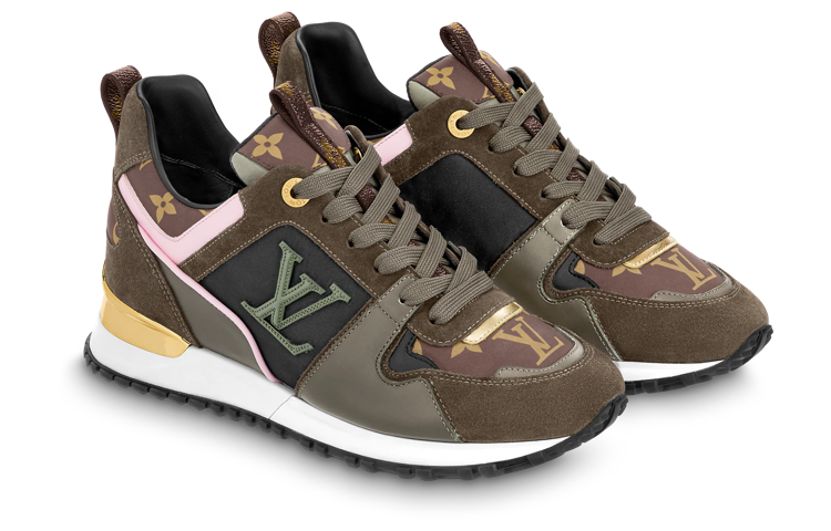 (WMNS) LOUIS VUITTON LV Run Away Sneakers 'Brown' 1AAP4L #