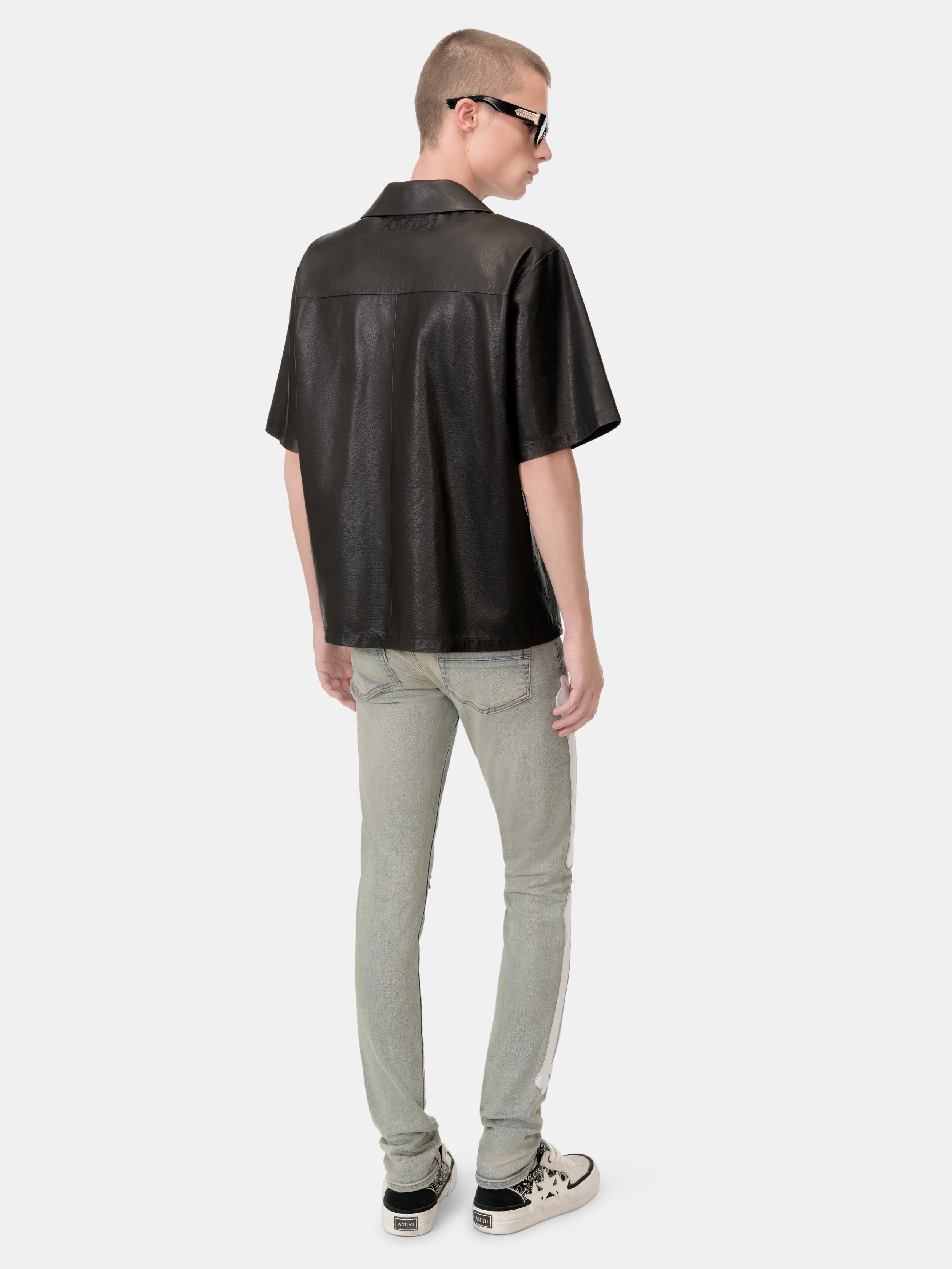 BONES SLASH JEAN - Antique Indigo White