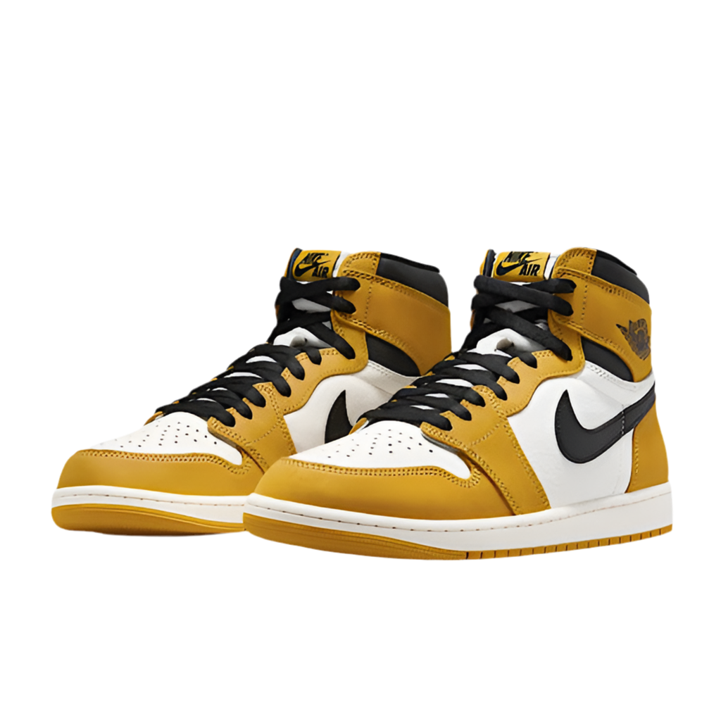 AIR JORDAN 1 RETRO High OG " Yellow Ochre " #