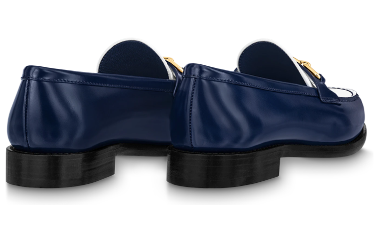 (WMNS) LOUIS VUITTON Chess Flat Loafer Shoes 'Blue' 1ABIC2 #