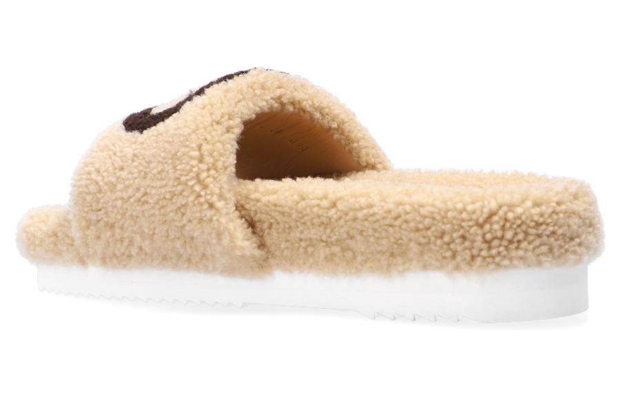 (WMNS) Gucci Slide 'Interlocking G Merino Wool - Light Brown' 646225-D0L00-9547 #