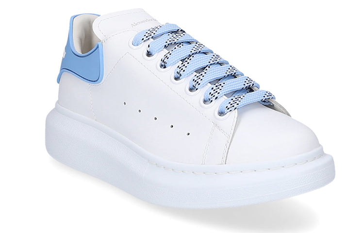 (WMNS) Alexander McQueen Oversized Sneaker 'White Sky Blue' 621056WHXMT9223 #
