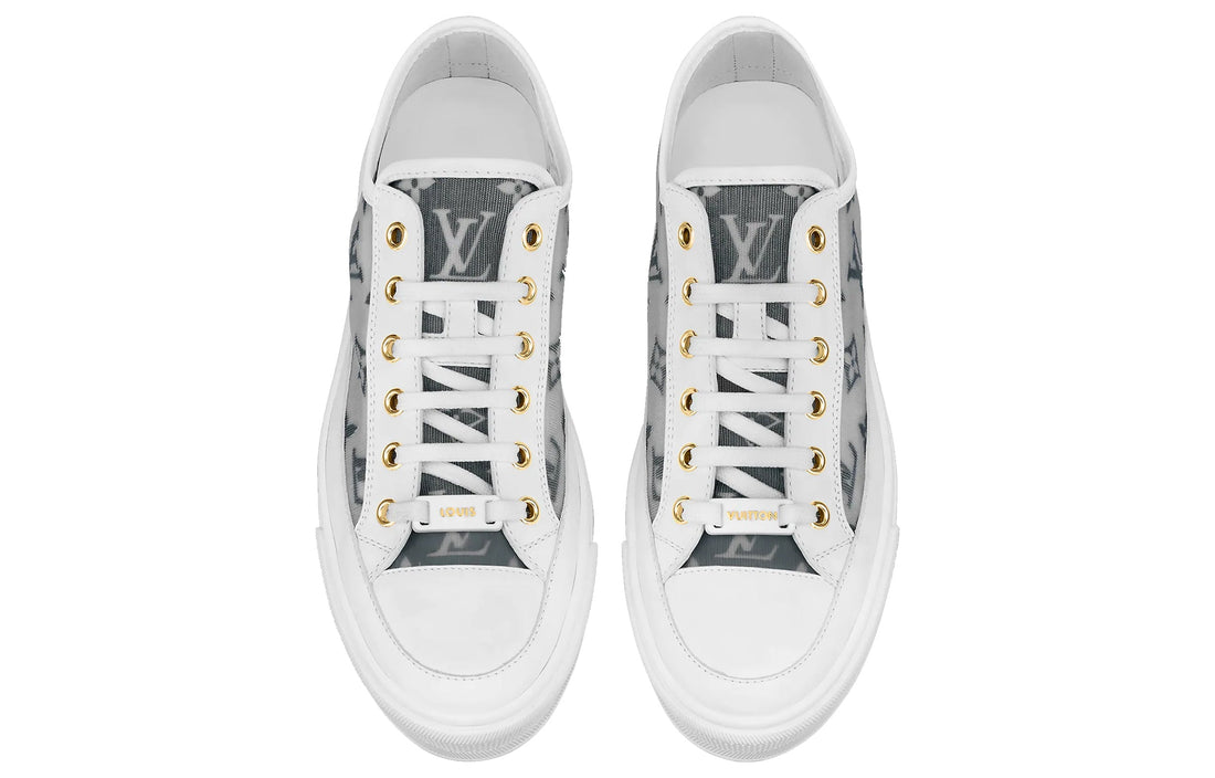 (WMNS) LOUIS VUITTON Stellar Sneakers 'Grey White' 1A8NMW #