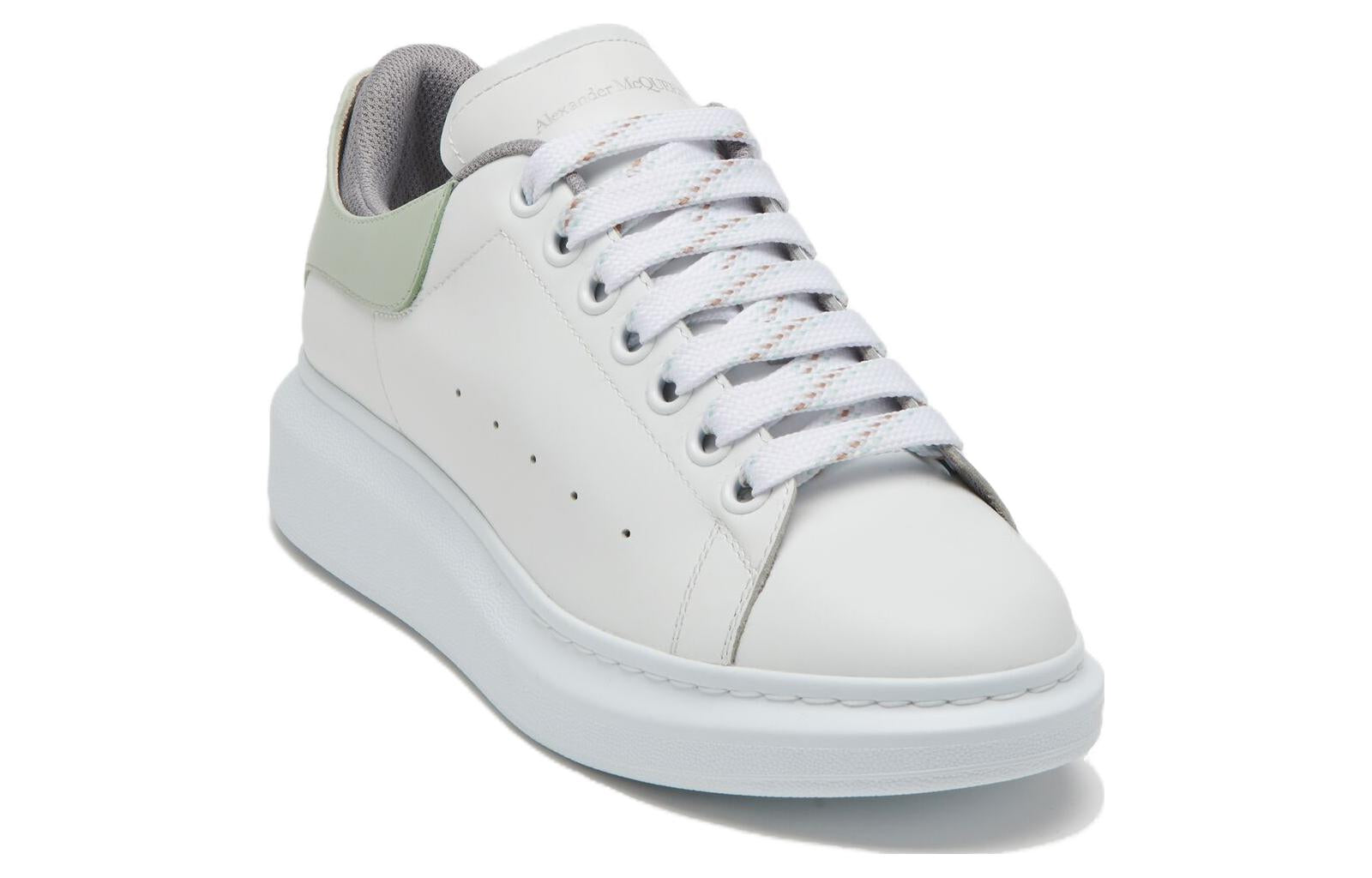 (WMNS) Alexander McQueen Oversized Sneaker 'White Mint Cement' 697103WIE968720 #