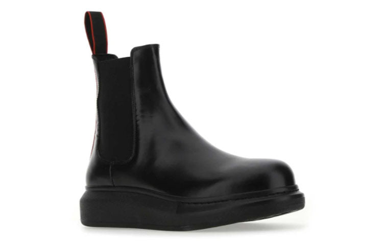Alexander McQueen Hybrid Chelsea Boots 'Black' 665367WHX5V1324 #