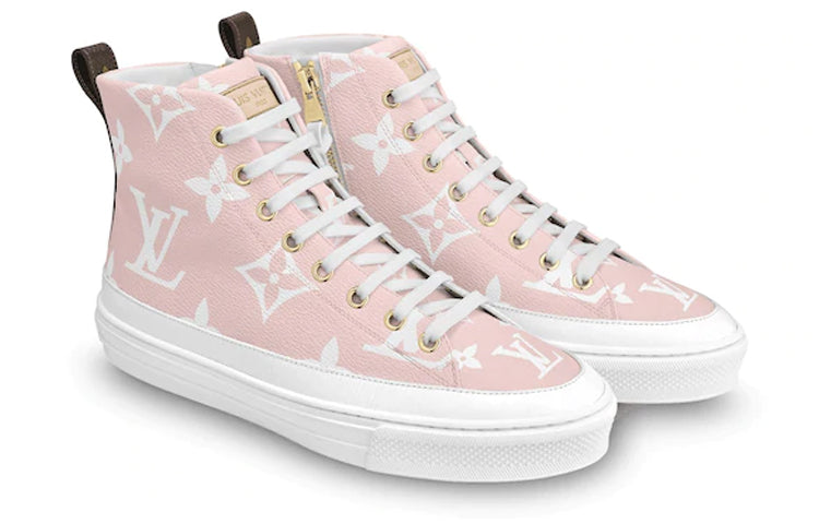 (WMNS) LOUIS VUITTON LV Stellar Sneaker Boot 'Pink Blue' 1A5U0B #