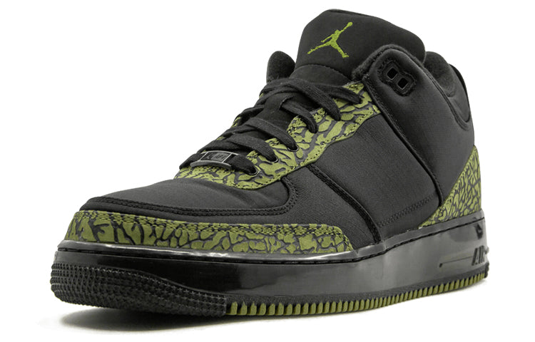 Air Jordan Fusion 3 LS 'Black Green' 333300-031 #.