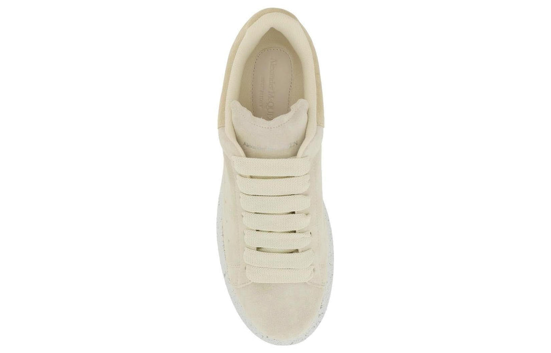 (WMNS) Alexander McQueen Larry Oversized Low-Top Sneakers 'Yellow White' 708067WIA5D7991 #