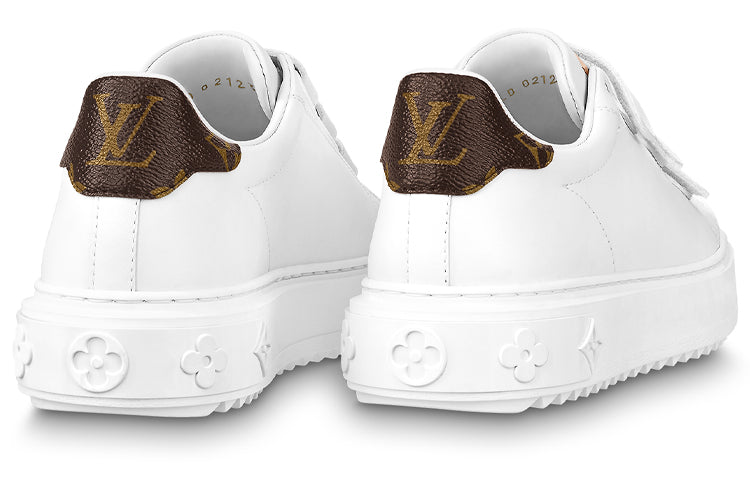 (WMNS) LOUIS VUITTON LV Velcro Sneakers 'White' 1AAF7C #