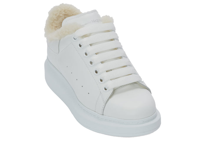 (WMNS) Alexander McQueen Oversized Sneaker 'White' 609650WIAFI9000 #
