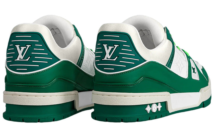 LOUIS VUITTON Trainer Sneakers 'Green' 1A9VNM #.