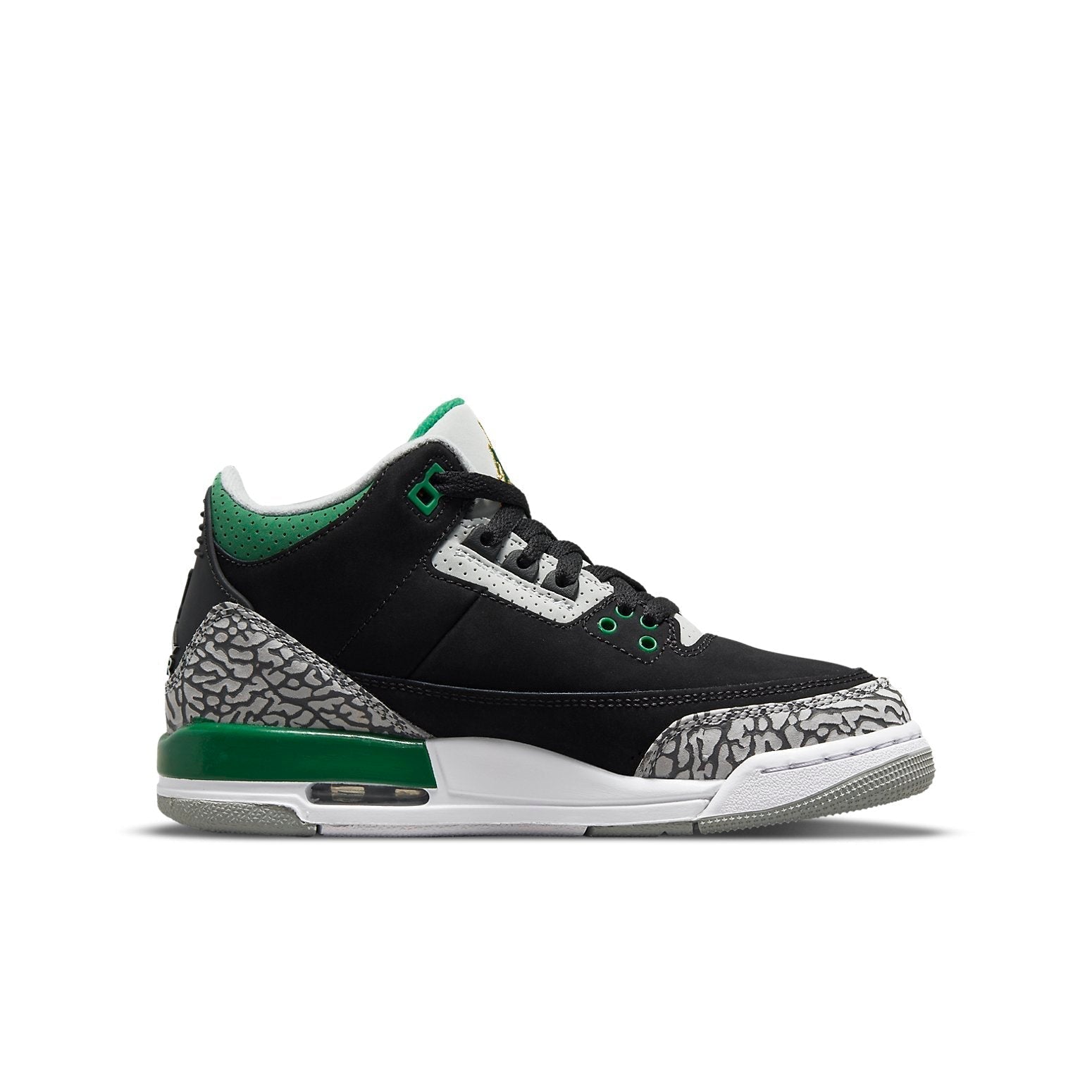 (GS) Air Jordan 3 Retro 'Pine Green' 398614-030 #