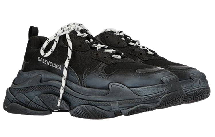 (WMNS) Balenciaga Triple S 'Black' 531388W09OM1000 #