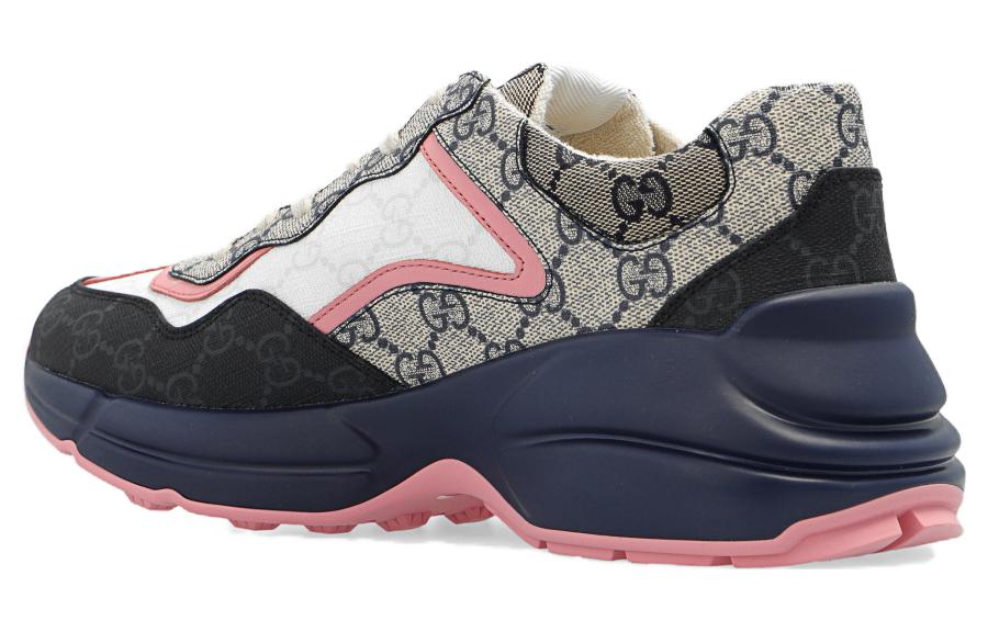 (WMNS) Gucci Rhyton 'Beige Blue Monogram' 692902-UIQ30-1061 #