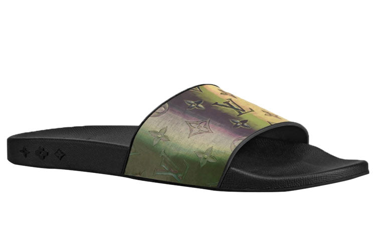 LOUIS VUITTON Waterfront Mules 'Colorful Monogram' 1A5I5K #.