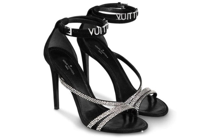 (WMNS) LOUIS VUITTON Madeleine sandals 'Black' 1A653H #