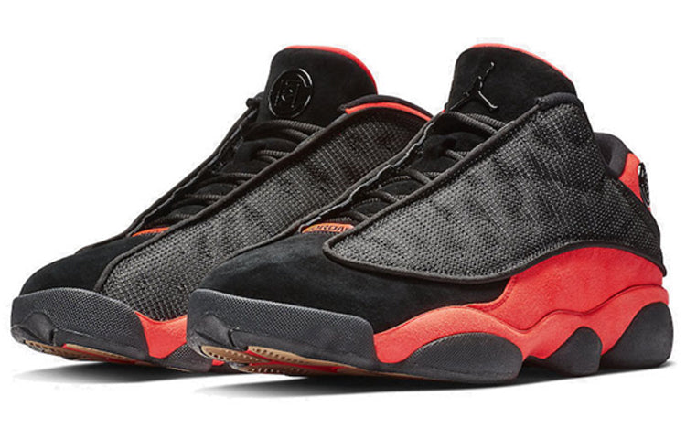 Air Jordan 13 Retro Low x CLOT 'Black Red' AT3102-006 #
