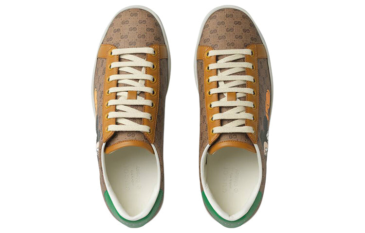 (WMNS) Disney x Gucci Ace 'Mickey Mouse - Ebony' 604049-HZE10-8484 #.