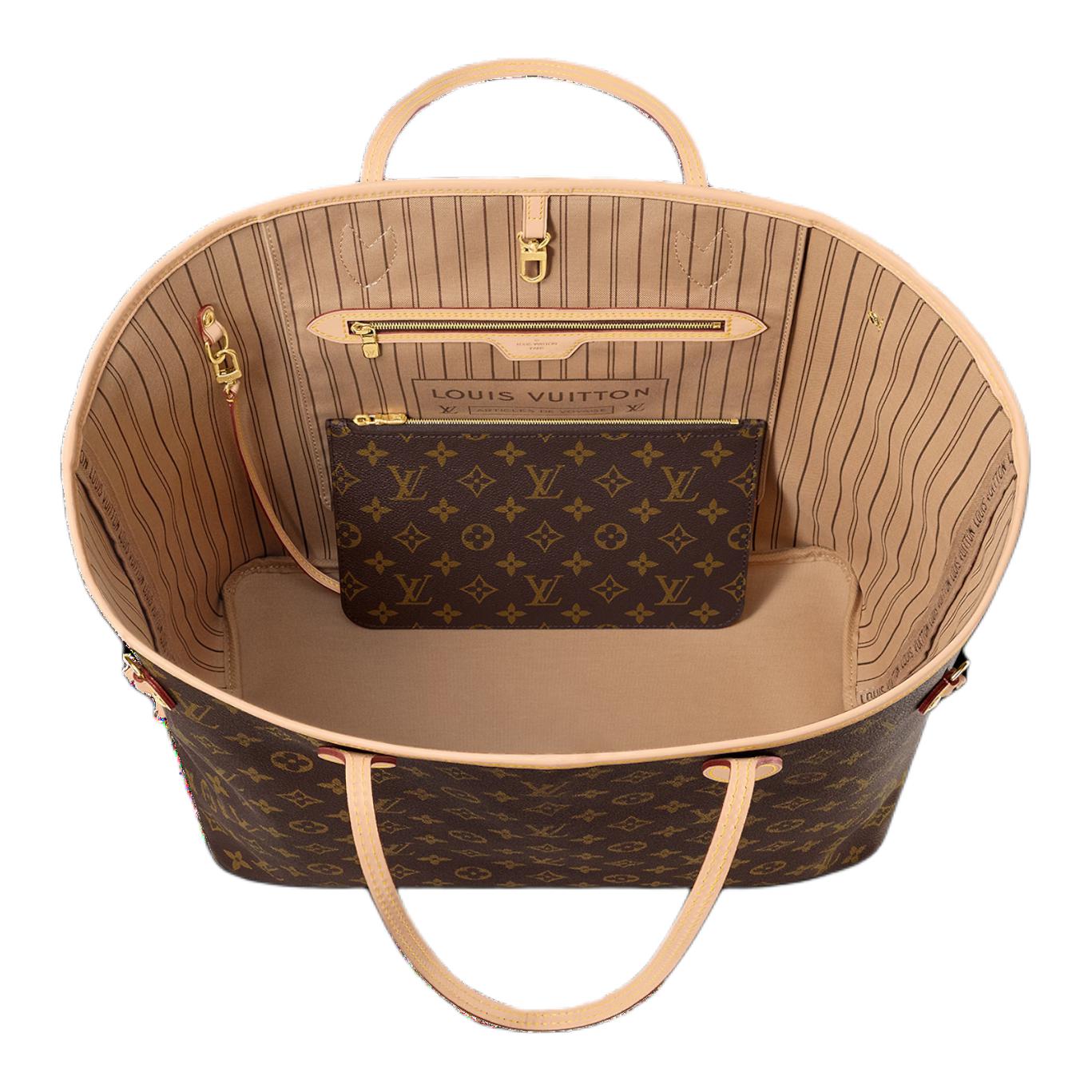 (WMNS) LOUIS VUITTON Neverfull GM Monogram Canvas Handbag 'Brown' M46978 #