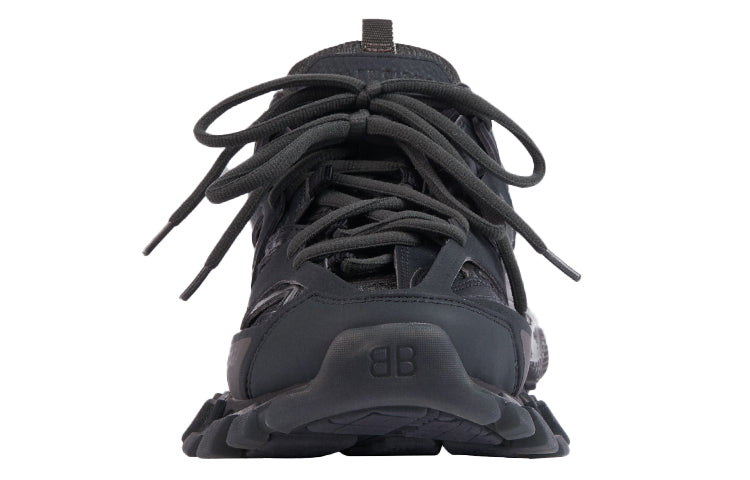 Balenciaga Track Clear Sole Low-Top Sports Shoes Black 647742W3BM11000 #