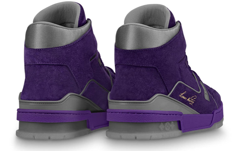 LOUIS VUITTON Trainer Sneakers 'Purple Grey' 1A5DUB #.
