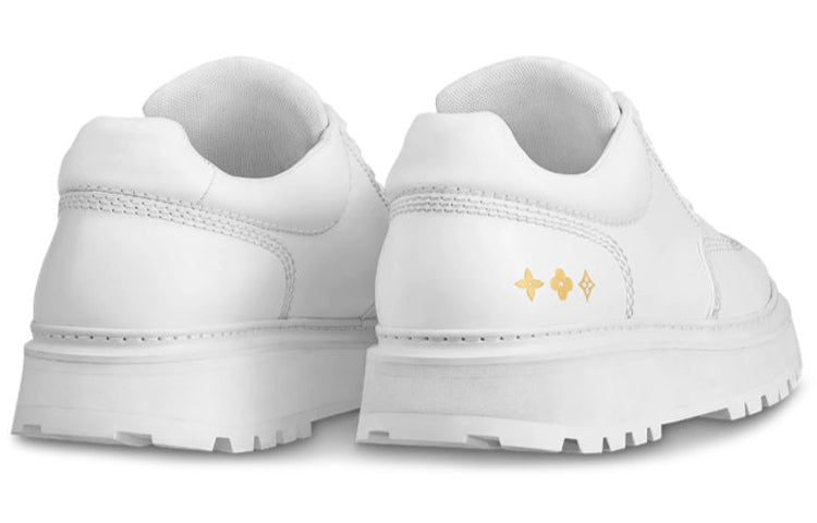 LOUIS VUITTON Abbesses Derby Shoes 'White' 1A5XKX #