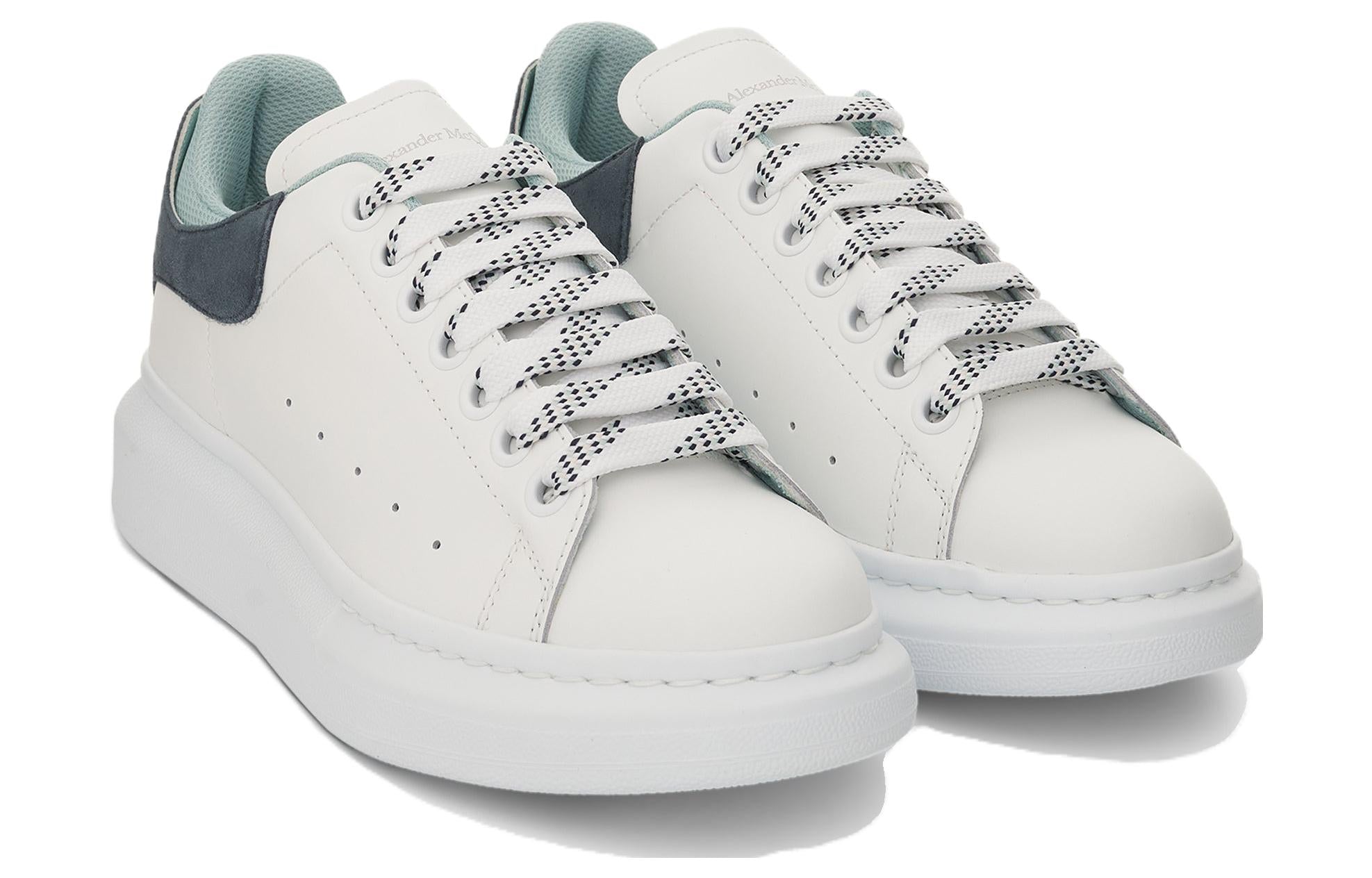 (WMNS) Alexander McQueen Oversized Sneakers 'White Anthracite Mint' 697103WIBNH9890 #
