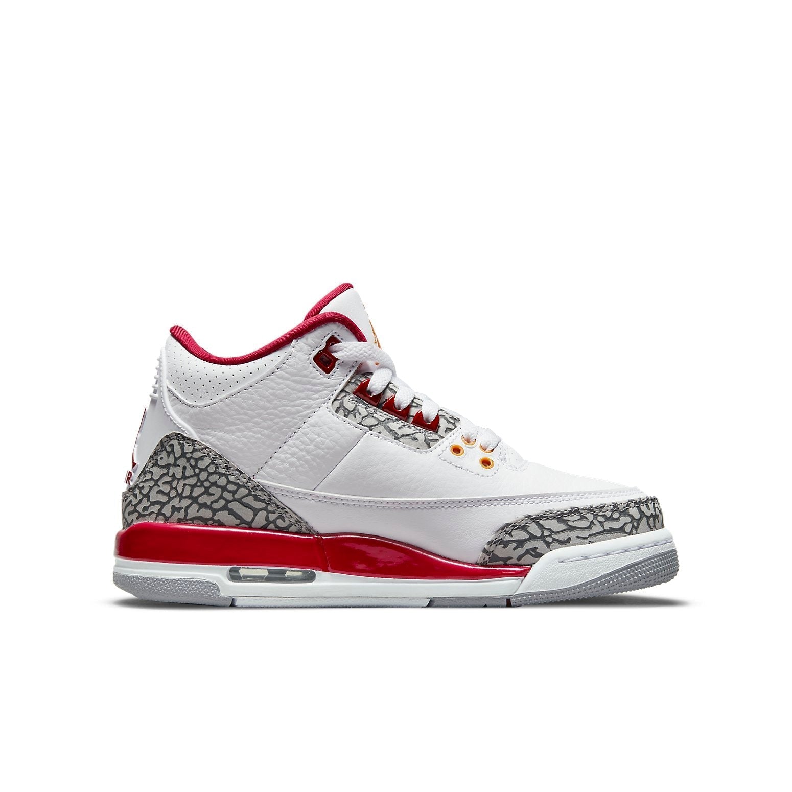 (GS) Air Jordan 3 Retro 'Cardinal Red' 398614-126 #