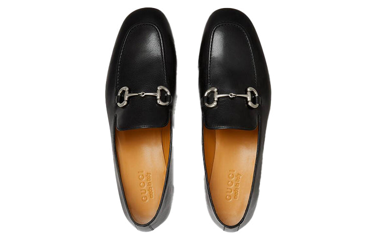 Gucci Horsebit Loafers 'Black Silver' 649479-0G0V0-1000 #.