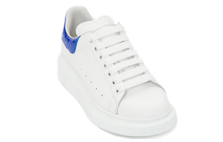 (WMNS) Alexander McQueen Oversized Sneaker 'White Ultramarine' 553770WIAF89407 #