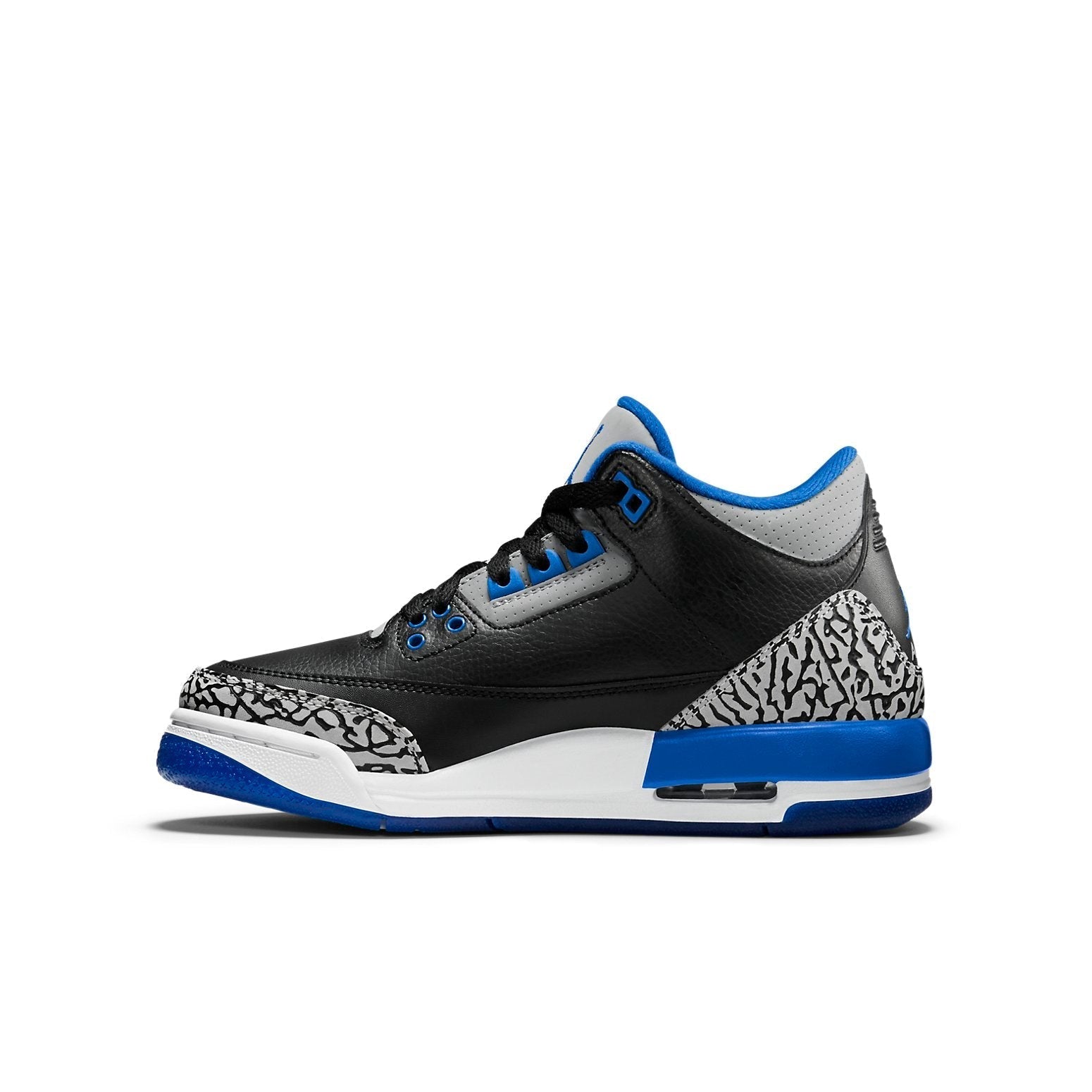 (GS) Air Jordan 3 Retro 'Sport Blue' 398614-007 #