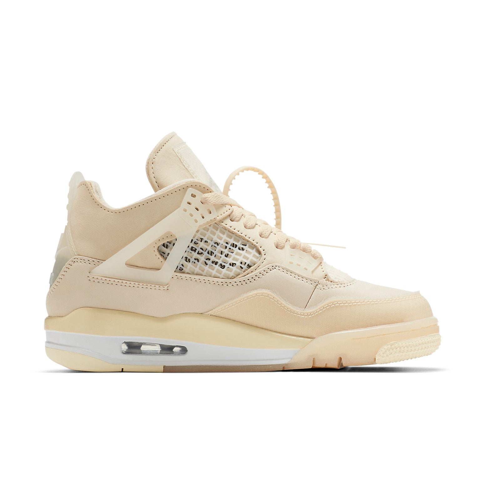(WMNS) Air Jordan 4 x Off-White SP 'Sail' CV9388-100 #