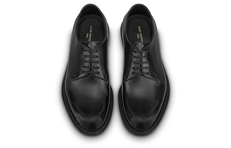LOUIS VUITTON Flex Derby Shoes 'Black' 1A9A8T #
