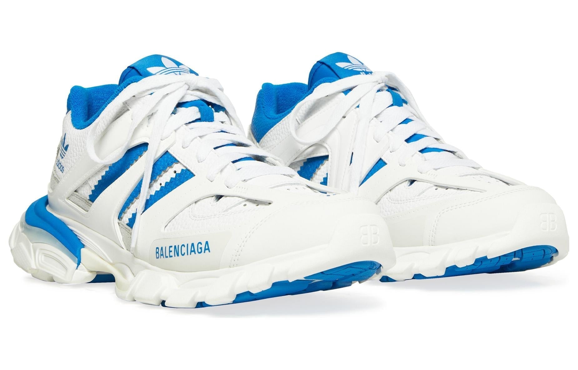 (WMNS) adidas Originals x Balenciaga 23FW Track Forum Sneakers 'Grey Royal Blue' 741106W3CZ19040 #