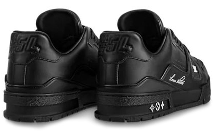 LOUIS VUITTON LV Trainers 'Black' 1A9AFU #