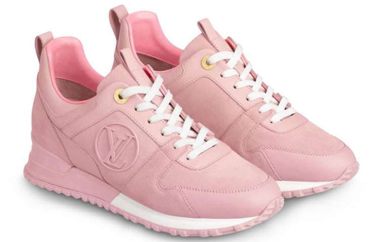 (WMNS) LOUIS VUITTON Run Away Calfskin Sneakers Pink 1A5C2H #