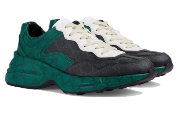 Gucci Rhyton GG Supreme Sneakers 'Green Black White' 746101-FAB4D-1059 #.