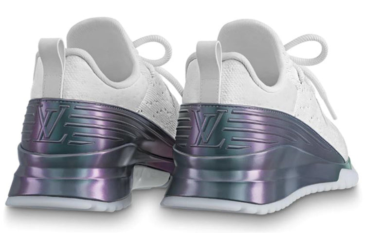 LOUIS VUITTON V.N.R Sneakers 'White with Metallic Sole' 1A5YPI #