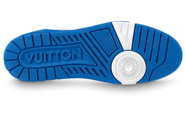 LOUIS VUITTON LV Trainers 'White with Blue' 1AAGZ6 #