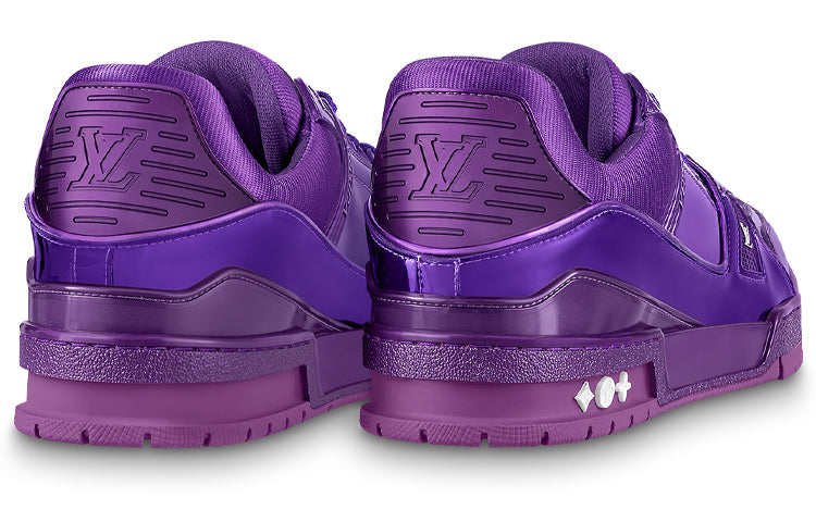 LOUIS VUITTON LV Trainer Sneakers 'Purple' 1AA46V #