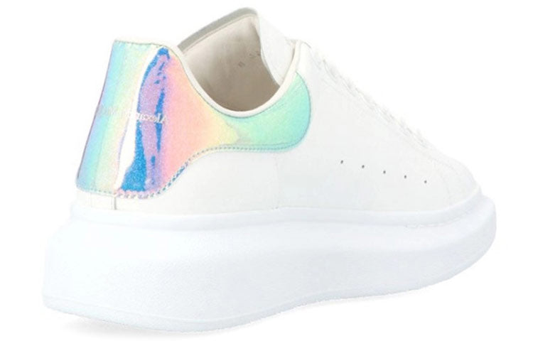 (WMNS) Alexander McQueen Oversized Sneaker 'White Shock Pink' 561726WHVI59375 #