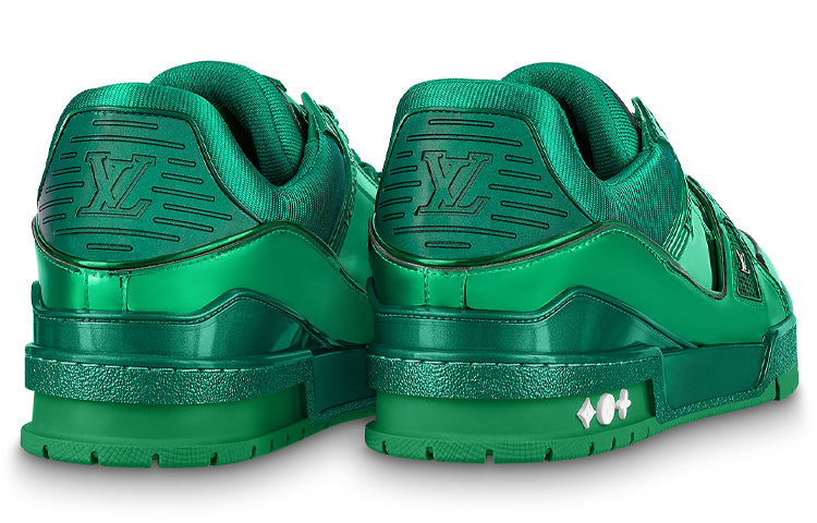 LOUIS VUITTON LV Trainer Sneakers 'Green' 1AA46B #