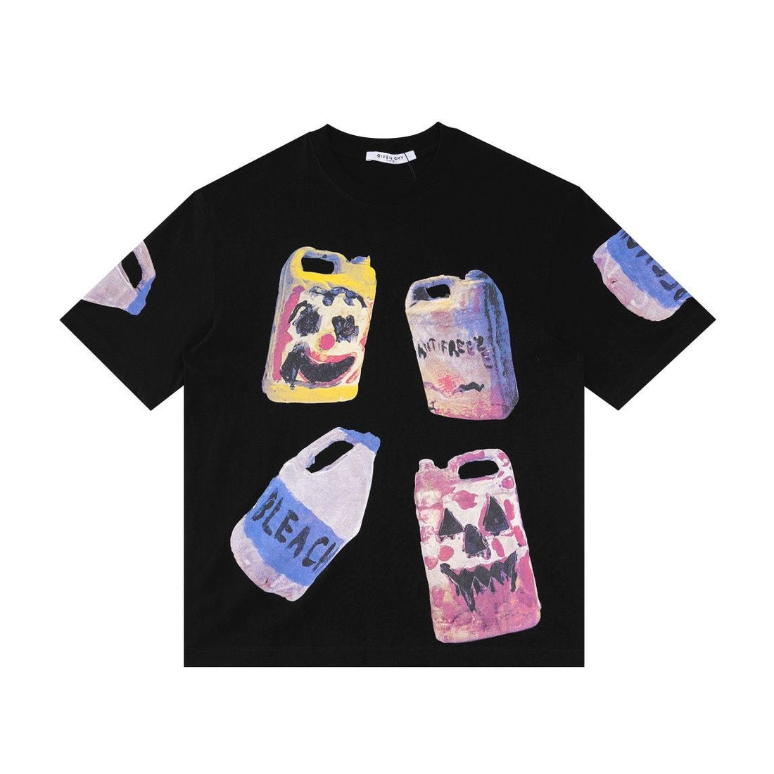 Givenchy Men's X Josh Smith White Printed Cotton T-shirt - MAVERICKFITS