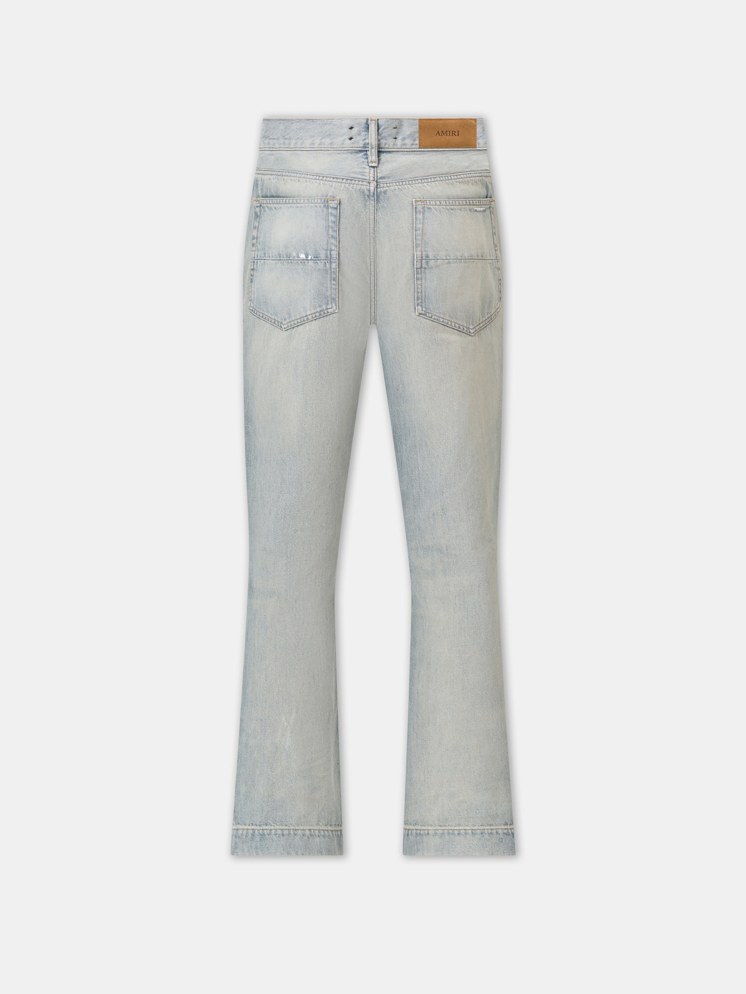 STRAIGHT FLARE JEAN - Antique Indigo
