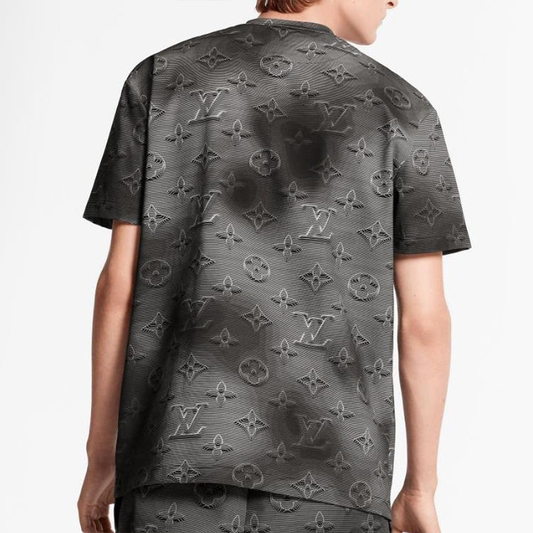 LOUIS VUITTON LV Monogram Foldable 3D Printed Unisex Grey 1A5W9X