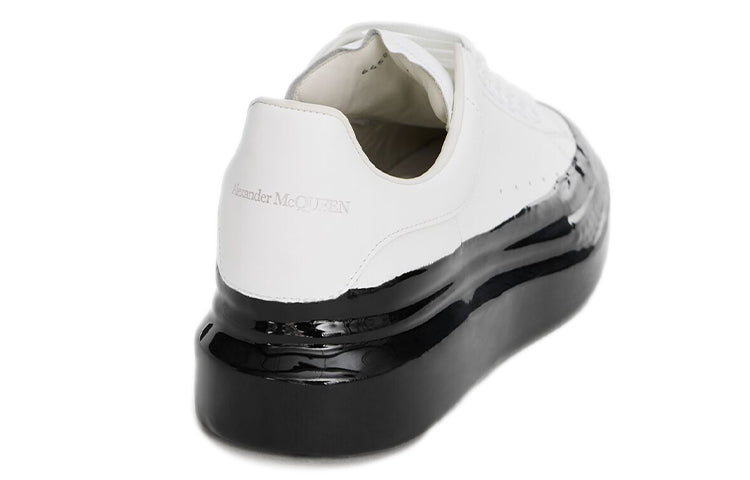 Alexander McQueen Oversized Sneakers 'White Black Sole' 645864WHZ4M9061 #