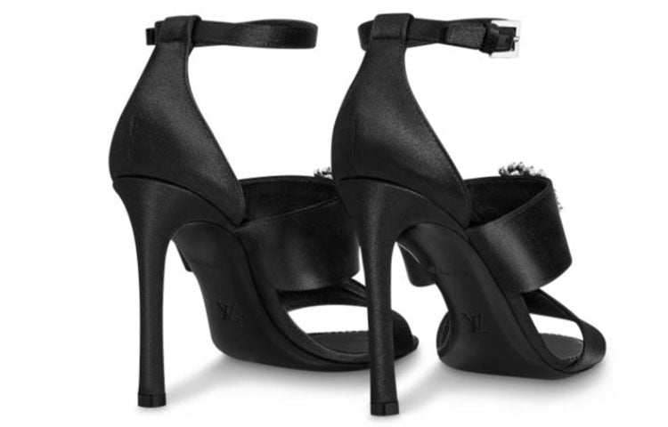 (WMNS) LOUIS VUITTON Madeleine sandals 'Black' 1A653H #