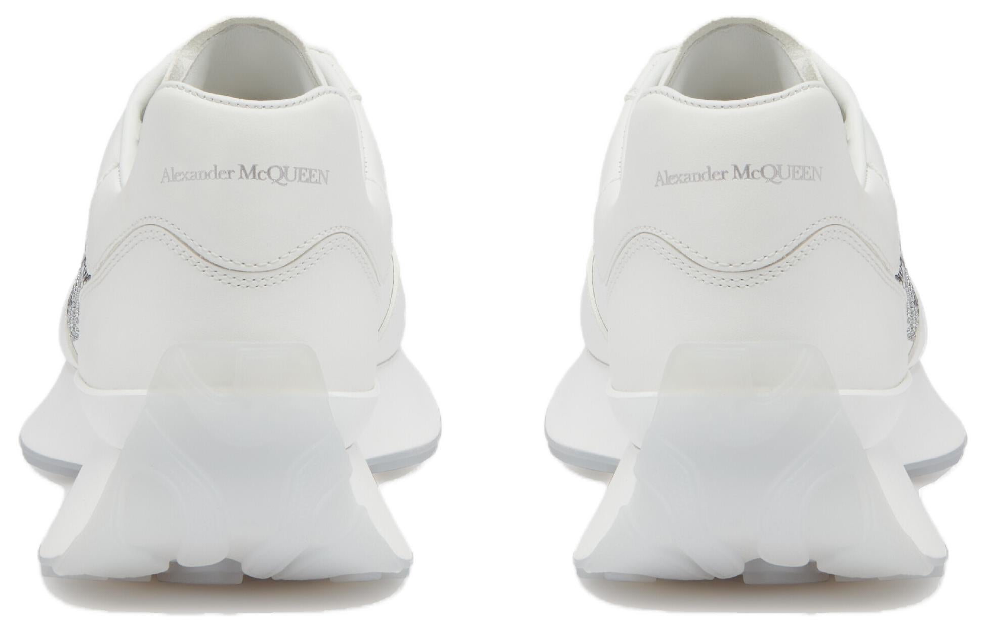 (WMNS) Alexander McQueen Sprint Runner 'White Silver' 781502WIDNH9071 #
