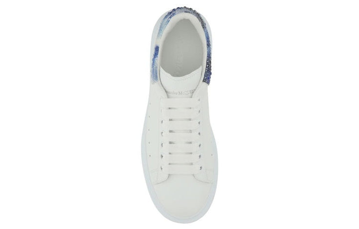 Alexander McQueen Oversized Shoes 'Iridescent White Blue' 730085WICY48912 #
